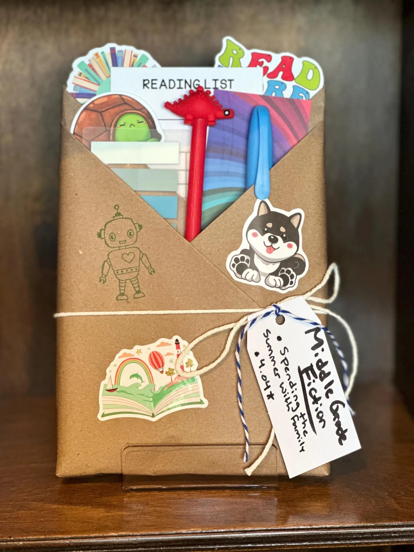 Wrapped Middle Grade book in the fiction genre